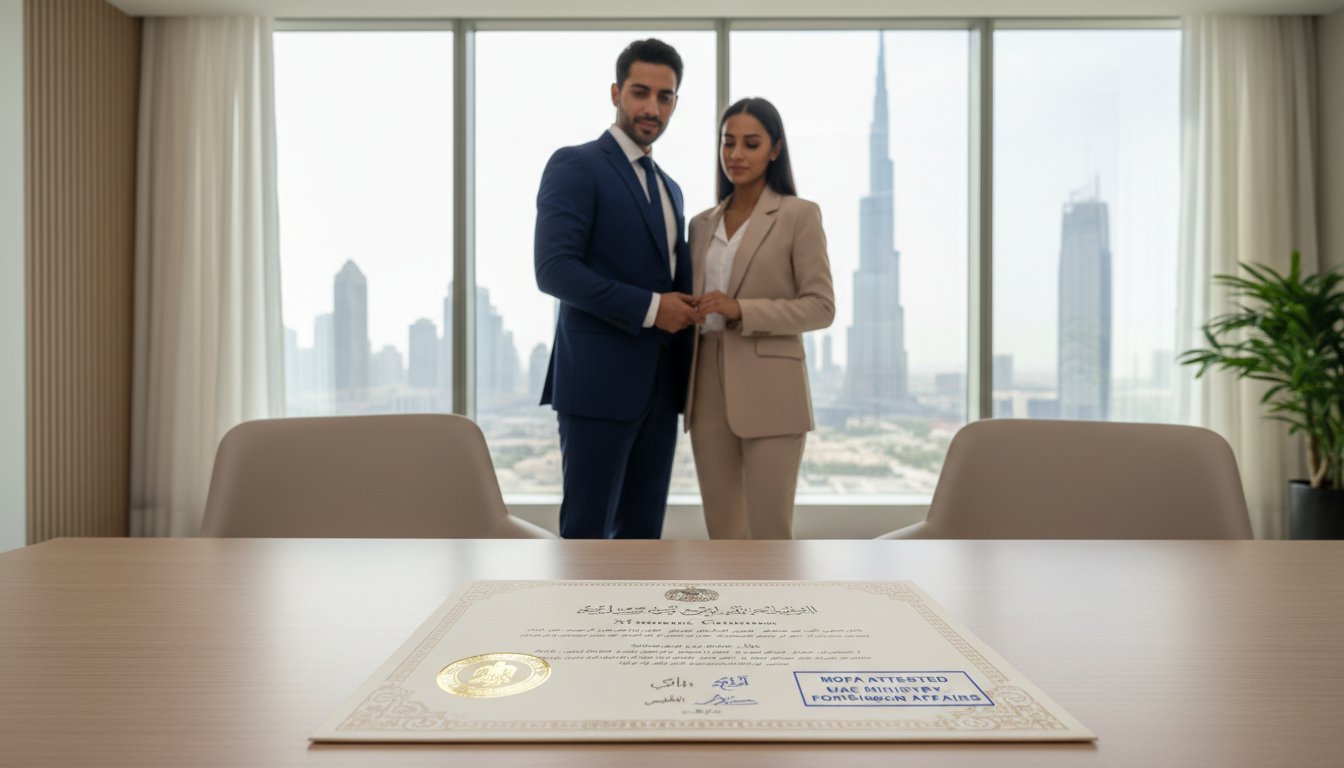 MOFA Attestation for Marriage Certificate in Dubai: The Complete 2026 Guide